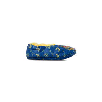 Pantofole da bambino blu con stampa Harry Potter, Scarpe Bambini, SKU p431000098, Immagine 0